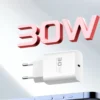 konfulon-c87c-30w-type-c-cikisli-ekstra-dl51-type-c-to-type-c-kablolu-pd-sarj-cihazi-beyaz-default-1 Konfulon C87C 30W Type-C Output with Extra DL51 1M Type-C to Type-C Cable PD Charger - White