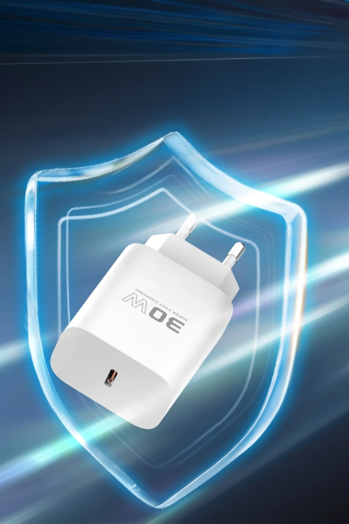 konfulon-c87c-30w-type-c-cikisli-ekstra-dl51-type-c-to-type-c-kablolu-pd-sarj-cihazi-beyaz-default-2 Konfulon C87C 30W Type-C Output with Extra DL51 1M Type-C to Type-C Cable PD Charger - White
