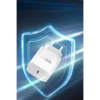 konfulon-c87c-30w-type-c-cikisli-ekstra-dl51-type-c-to-type-c-kablolu-pd-sarj-cihazi-beyaz-square-2 Konfulon C87C 30W Type-C Output with Extra DL51 1M Type-C to Type-C Cable PD Charger - White