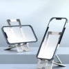 Konfulon CM23 Adjustable Folding Desktop Phone Holder - Silver