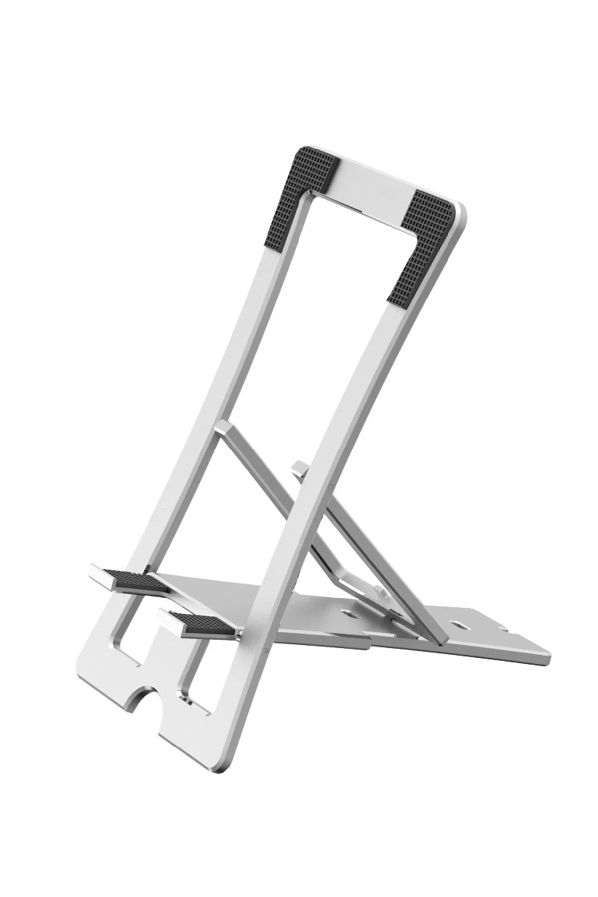 Konfulon CM23 Adjustable Folding Desktop Phone Holder - Silver