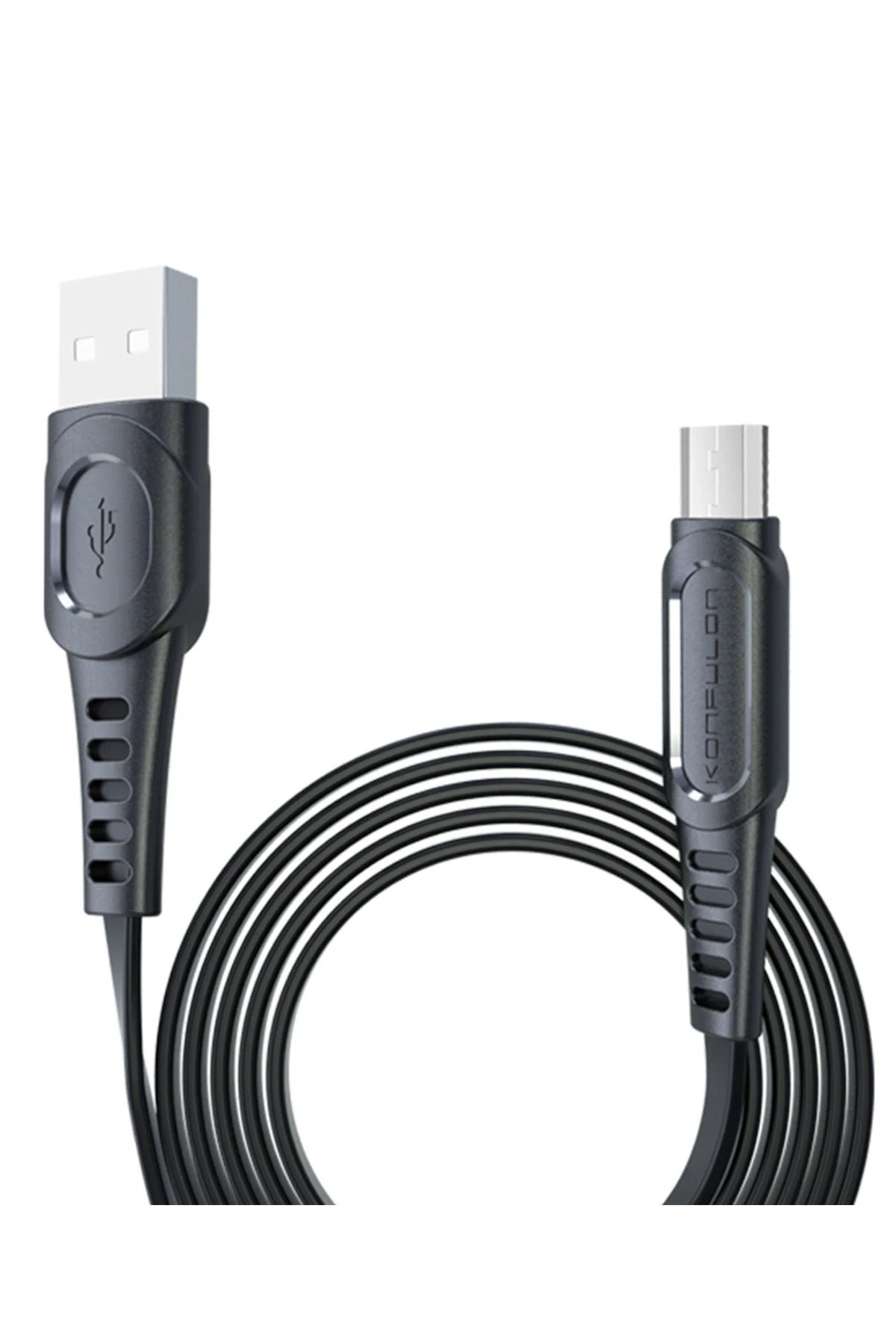 Konfulon DC01 Super-Fast Micro USB Cable 1M 2.4A - Black