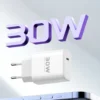 konfulon-jk89-30w-type-c-cikisli-ekstra-dc66-1m-type-c-to-lightning-kablolu-pd-sarj-cihazi-beyaz-default-2 Joko JK89 30W Type-C Output with Extra DC66 1M Type-C to Lightning Cable PD Charger - White
