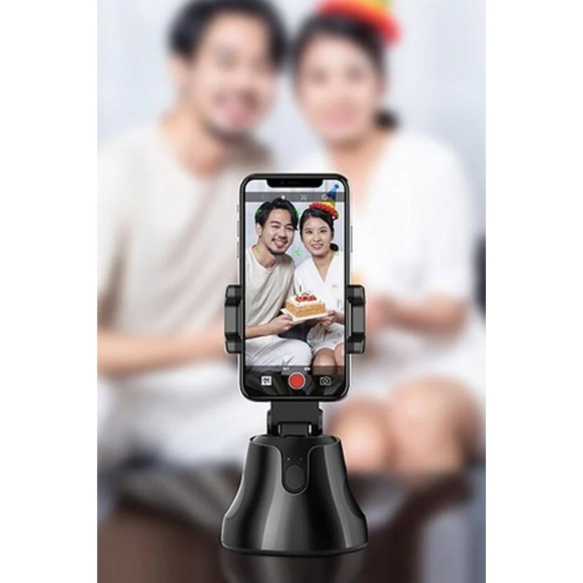newface-apai-genie-360-derece-takip-etme-ozellikli-selfie-gimbal-siyah-square-2 Newface Apai Genie 360-Degree Tracking Selfie Gimbal - Black