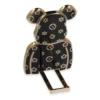 Newface Astro Stand with Bear Print - Black