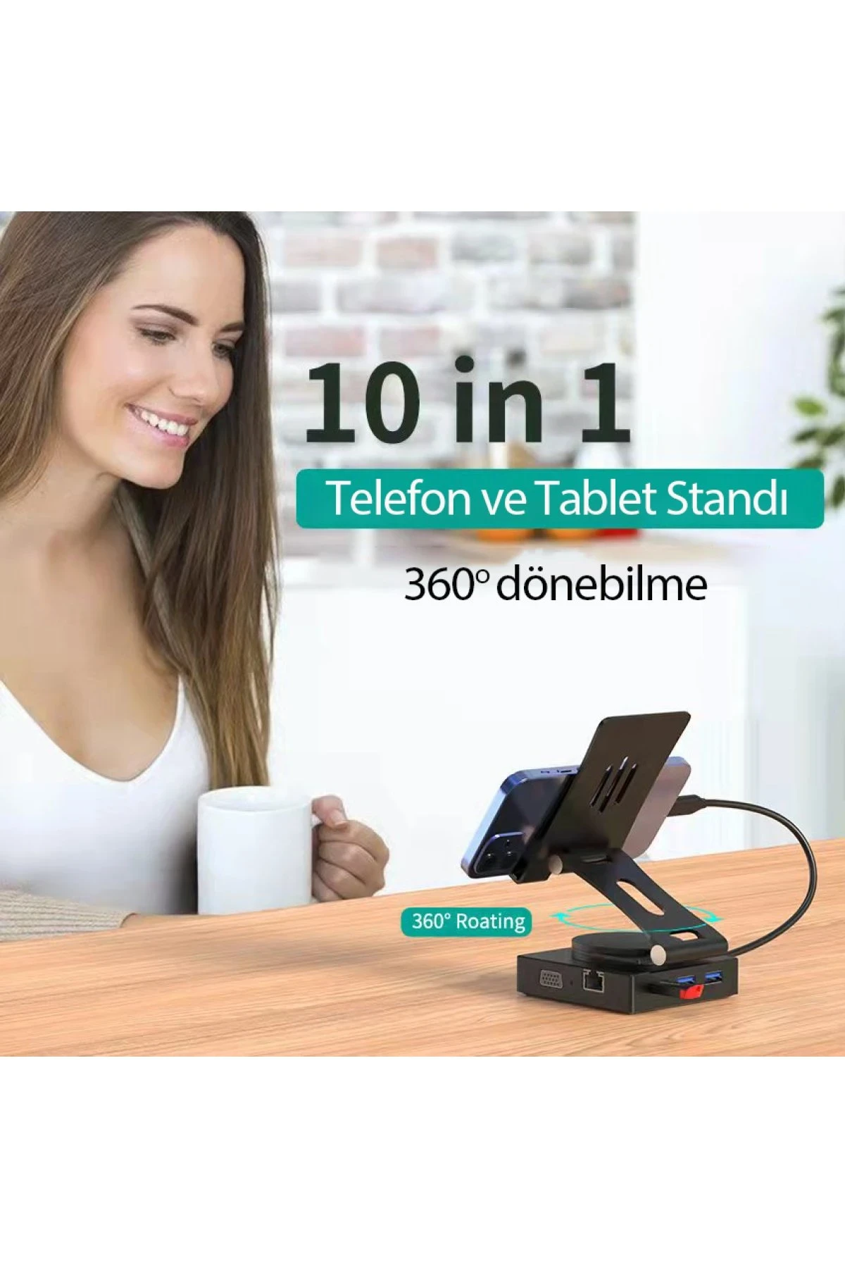 newface-donusturucu-10in1-hub-116-gri-default-1 Newface 10-in-1 Hub 116 - Gray