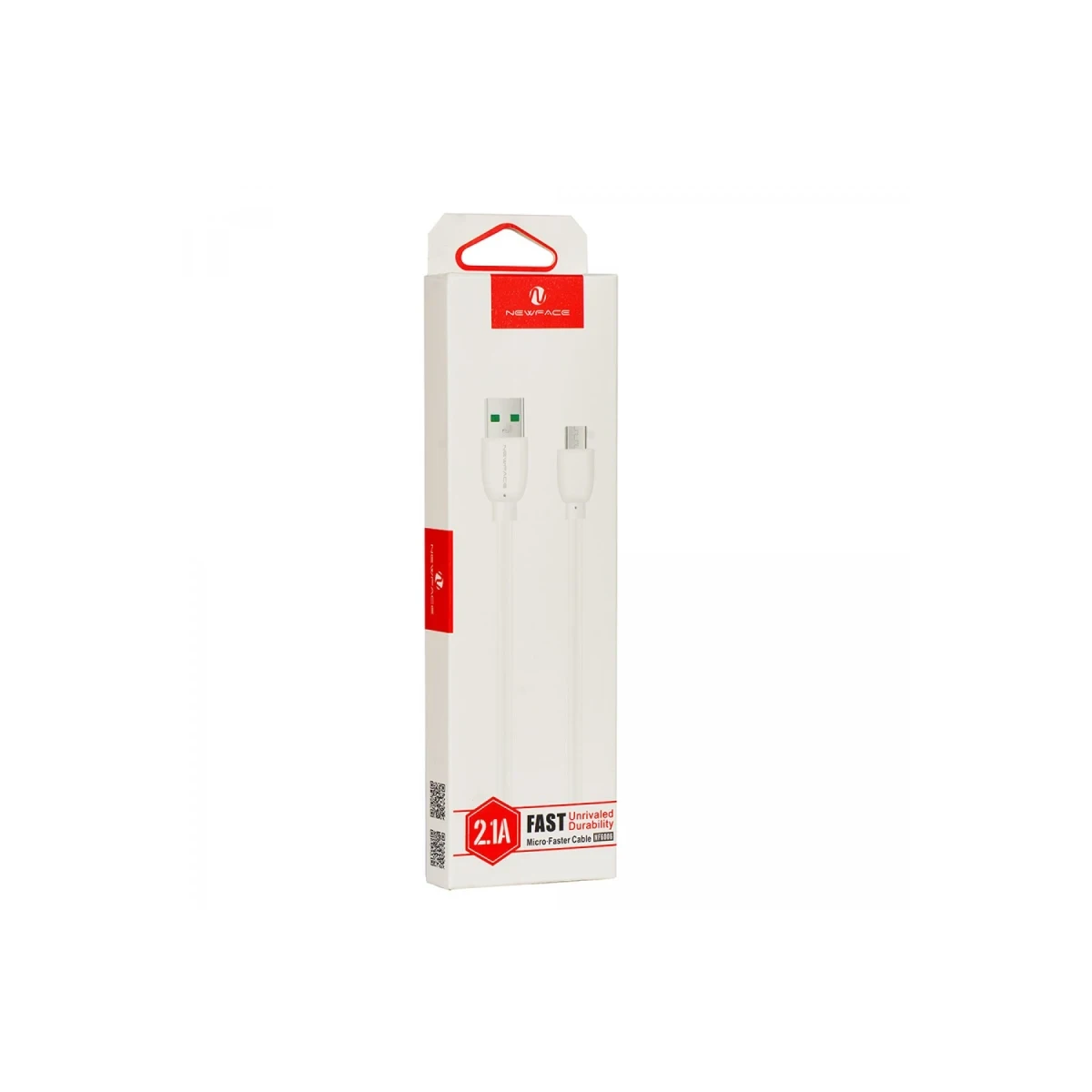 newface-nf6006-micro-usb-kablo-beyaz-square Newface NF6006 Micro USB Cable - White