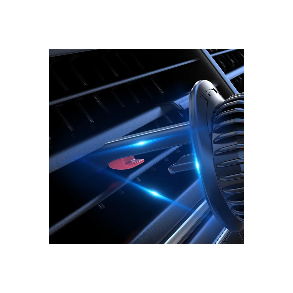 newface-q40-ayarlanabilir-izgara-klipsli-manyetik-magsafe-arac-tutucu-siyah-square-2 Newface Q40 Adjustable Magnetic MagSafe Car Mount with Clip - Black