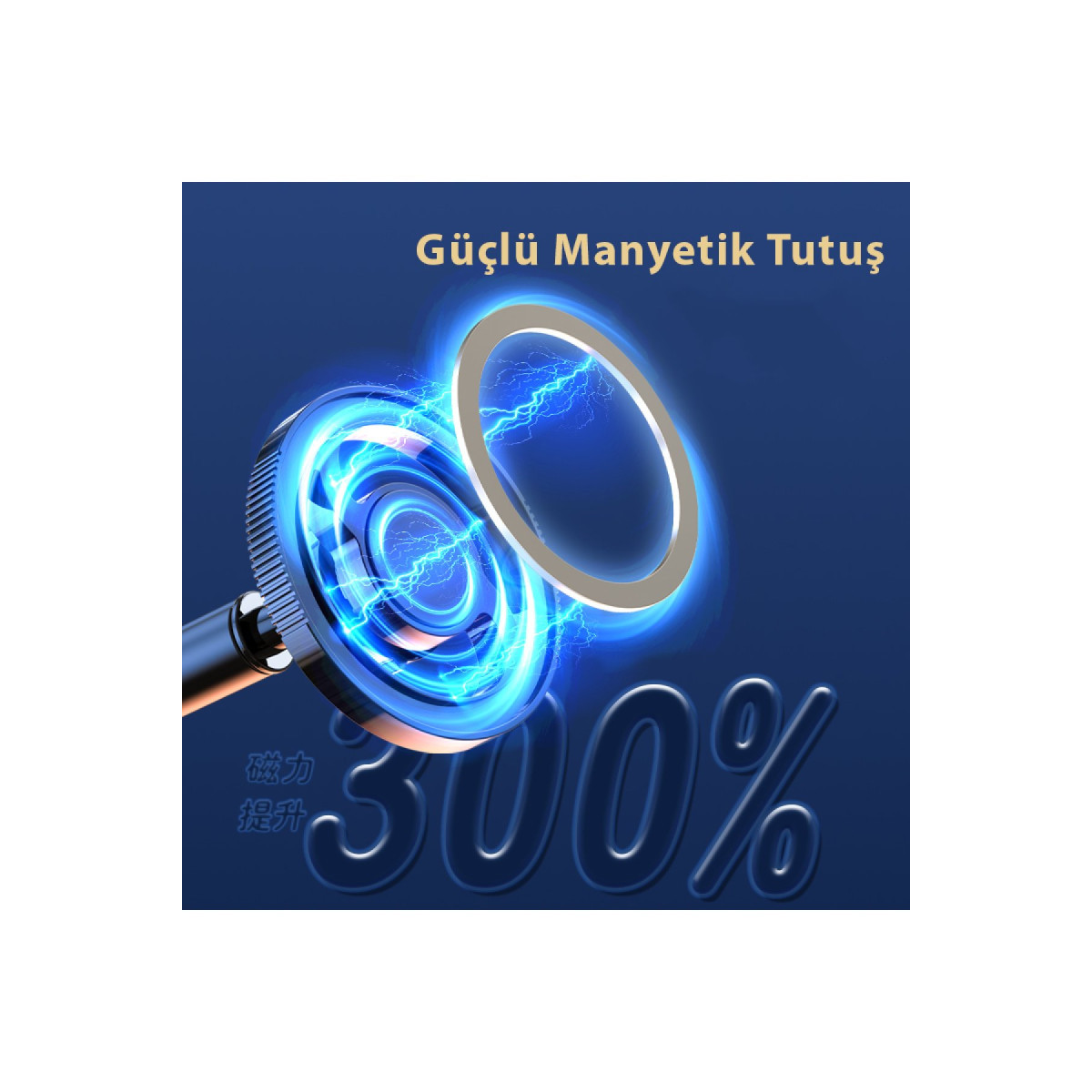 newface-q40-ayarlanabilir-izgara-klipsli-manyetik-magsafe-arac-tutucu-siyah-web-3 Newface Q40 Adjustable Magnetic MagSafe Car Mount with Clip - Black