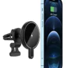 newface-t9-magneticsafe-arac-tutucu-default-3 Newface T9 15W MagSafe Car Mount - Black