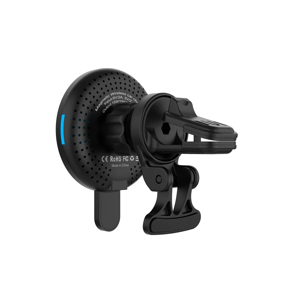 newface-t9-magneticsafe-arac-tutucu-square-1 Newface T9 15W MagSafe Car Mount - Black