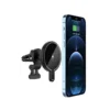 newface-t9-magneticsafe-arac-tutucu-square-3 Newface T9 15W MagSafe Car Mount - Black