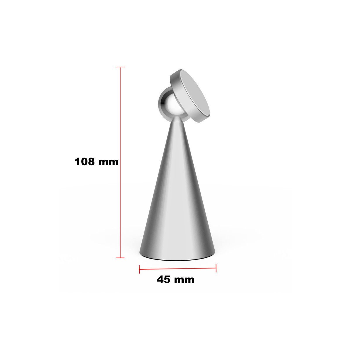 Newface WS01 Magnetic Holder - Silver